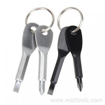 Key Chain Screwdriver Mini Key Shape Screwdriver